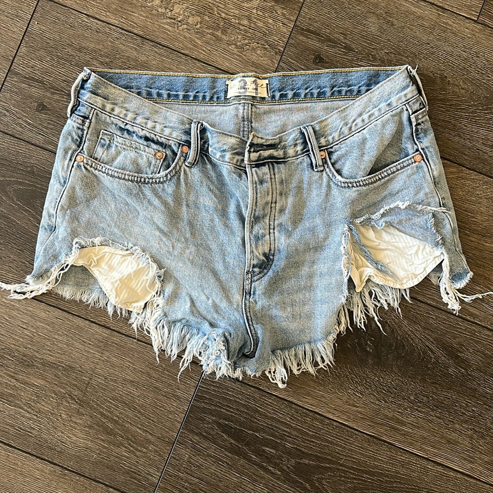 We the Free denim shorts